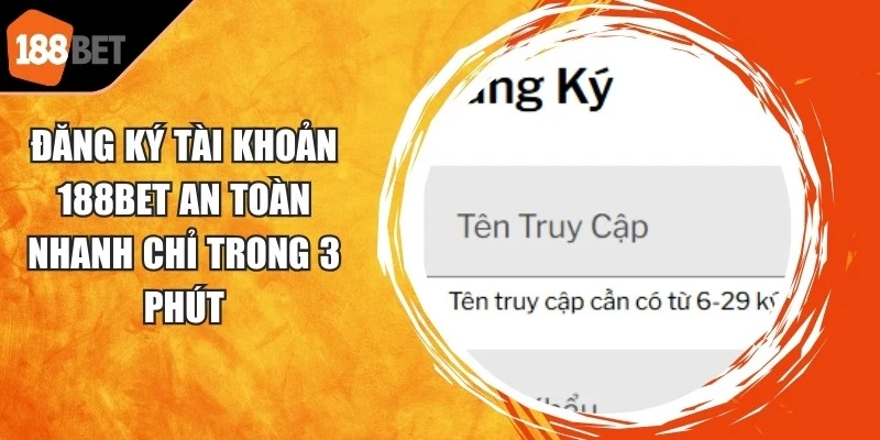 Đăng Ký Tài Khoản 188BET