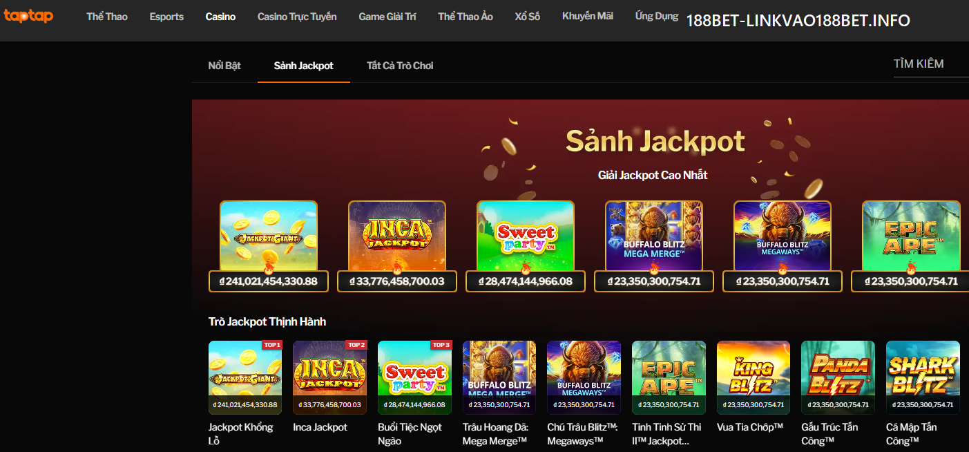 Thị trường cá cược bet188